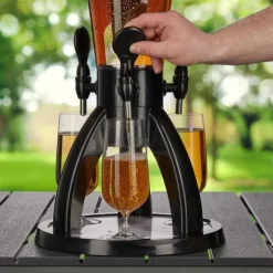 Öltorn, 64x31 cm, Transparent, Svart