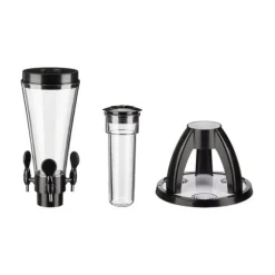 Öltorn, 64x31 cm, Transparent, Svart