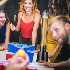 Öltorn, 81x20x22 cm, Transparent, Svart