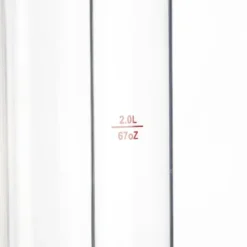 Öltorn, 81x20x22 cm, Transparent, Svart