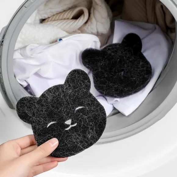 Luddborttagare för Tvättmaskiner, 4-pack Wavy cat shape