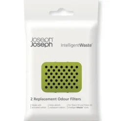 Luktfilter - JOSEPH JOSEPH - Intelligent Waste - Paket med 2 - Antilukt - Lätt att byta