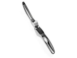 Lurch 221400, Vitlökspress med handtag, Gjuten aluminium, Rostfritt stål, Gjuten aluminium