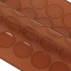 Macaron Kakform i Silikon / Form - 48 platser