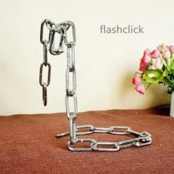 Magic Illusion Flytande Silverkedja Vinflaskhållare Stativställ Heminredning