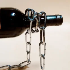 Magic Illusion Flytande vinflaskhållare Rep Lassokedja Vinställ Nyhet