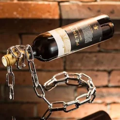 Magisk kedja flaskhållare