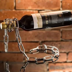 Magisk kedja flaskhållare