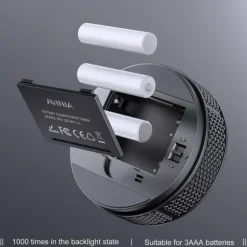 Magnetisk Digital KöksTimer - Stort LED-display, Nedräkning - Till Matlagning/Bakning/Klassrum (Svart)