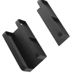 Magnetiskt Paraplyställ Ingen Stansning Höjdjusterande Väggmonterad Paraplyhållare Ställ För Hotellhall Svart