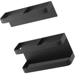 Magnetiskt Paraplyställ Ingen Stansning Höjdjusterande Väggmonterad Paraplyhållare Ställ För Hotellhall Svart