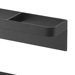 Magnetiskt Paraplyställ Ingen Stansning Höjdjusterande Väggmonterad Paraplyhållare Ställ För Hotellhall Svart