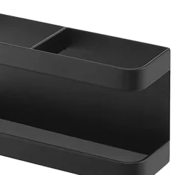 Magnetiskt Paraplyställ Ingen Stansning Höjdjusterande Väggmonterad Paraplyhållare Ställ För Hotellhall Svart