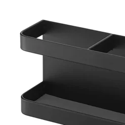 Magnetiskt Paraplyställ Ingen Stansning Höjdjusterande Väggmonterad Paraplyhållare Ställ För Hotellhall Svart