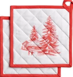 Maison Grytlapp 100% Bomull 2 Delar Juldekorationer