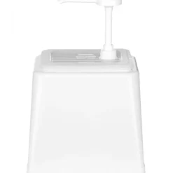 Majonnässåsdispenser med pump 2,5 l vit - Hendi 203545