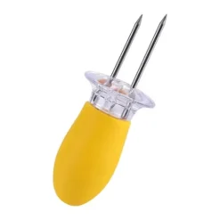 Majsspett i rostfritt stål - Set med 8, perfekt för BBQs och fester