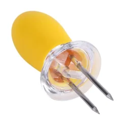 Majsspett i rostfritt stål - Set med 8, perfekt för BBQs och fester