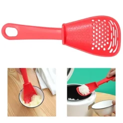 Malsked Multifunktionell potatisstötning rissparsked för köksmäskning Tömning av matlagning