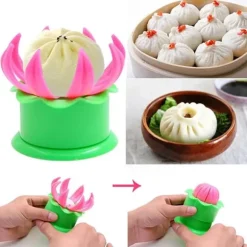 Manuell Dumpling Form Ångad Fylld Bulle Form DIY Bakverk Pajform för Kök Matlagningsverktyg
