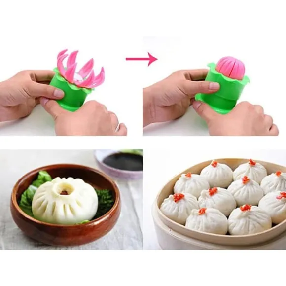 Manuell Dumpling Form Ångad Fylld Bulle Form DIY Bakverk Pajform för Kök Matlagningsverktyg