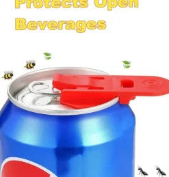 Manuell enkel konservöppnare, 6-pack färgglad läsk- och ölkonservöppnare och skydd för dryckesburklock, lämplig för läsk, cola, öl, läskvatten, dryck | CDON