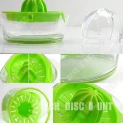 Manuell fruktpress - TD® - Mini - Grön - Plast PS + PP - Rutschsäker