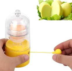 Manuell äggskakare, äggvisp, manuell äggvisp, gyllene äggtillverkare, äggul- och äggvitemixer, äggvisp, äggvite- och äggulemixer för att göra hårdkok | CDON