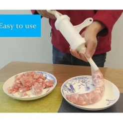 Manuell korvstoppare / korvspruta – 2-pack