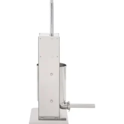 Manuell korvstoppare 10 L i rostfritt stål - Perfekt för både hemmabruk och professionellt | Färg: Silver | Storlek: 10 L