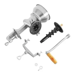 Manuell Spannmålskvarn - Handvevad Kornkvarn - För Vete Majs Nötter - Metall - För Hemmet - Silver