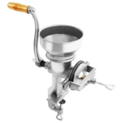 Manuell Spannmålskvarn - Handvevad Kornkvarn - För Vete Majs Nötter - Metall - För Hemmet - Silver