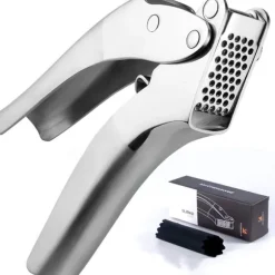 Manuell Vitlökspress i Rostfritt Stål