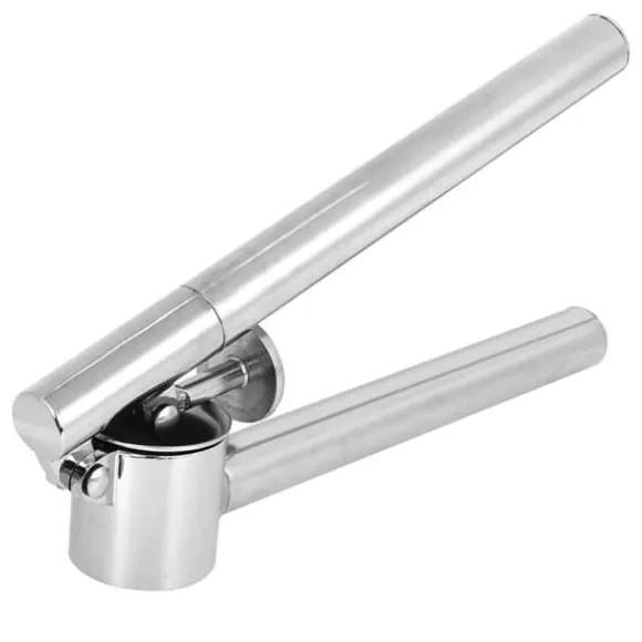 Manuell vitlökspress i rostfritt stål Köttfärspress Hushållsredskap