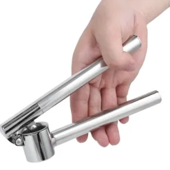 Manuell vitlökspress i rostfritt stål Köttfärspress Hushållsredskap