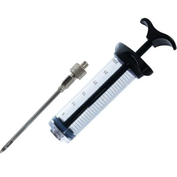 Marinadspruta - ORION - 30 ml - Rostfritt stål - Säker - Praktisk