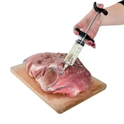 Marinadspruta - ORION - 30 ml - Rostfritt stål - Säker - Praktisk