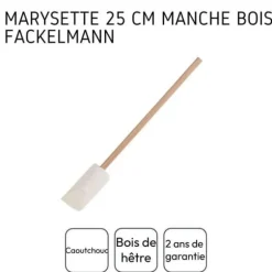 Maryse av pâtisserie och kök 25 cm med trähandtag Fackelmann