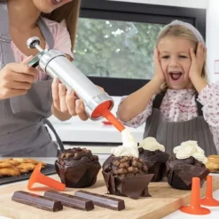 Maskin för att göra Kakor och Spritspåse 2-i-1. Prekies InnovaGoods