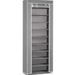 Massido textil skoskåp - grå