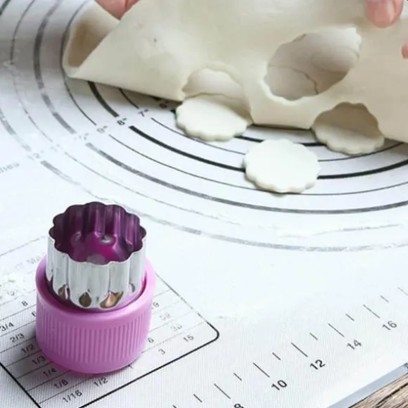 Matdekoration Söt Shaper Hållbar Köksverktyg Skärform 9-Delat Set Kak Skär Grönsaker och Frukt DIY Skärset