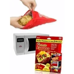 Matlagningspåse - Patato Express - Snabbmatlagning - 4 potatisar - Återanvändbar - Maskintvättbar
