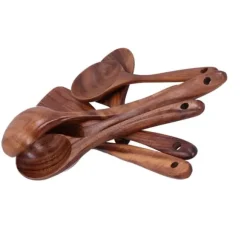 Matlagningssked Spatel Set Långt Handtag Köksredskap Matlagningsverktyg för Hemmabruk Non-Stick Pan