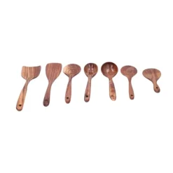 Matlagningssked Spatel Set Långt Handtag Köksredskap Matlagningsverktyg för Hemmabruk Non-Stick Pan