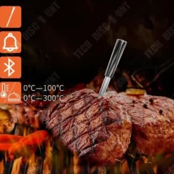 Matlagningstermometer - TD® - SH253B - Bluetooth - Vattentät - Mobilapp