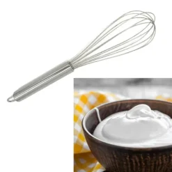 Matlagningsvisp Liten manuell vispning i rostfritt stål för att blanda vispning