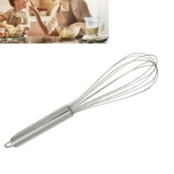 Matlagningsvisp Liten manuell vispning i rostfritt stål för att blanda vispning