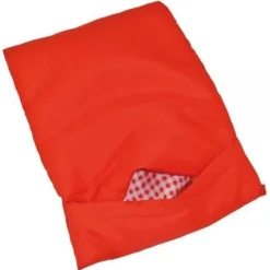 Matpåse - Tvättbar - Mikrovågsugn - 21x26 cm - Bomull och polyester - Ångficka