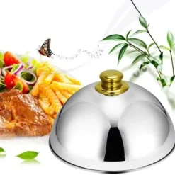 Matskydd i rostfritt stål för Hemkök Restaurang Cafe