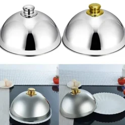 Matskydd i rostfritt stål för Hemkök Restaurang Cafe